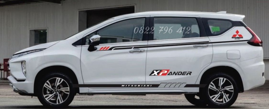 Tem dán sườn xe ô tô Xpander, dán sườn 7 chỗ