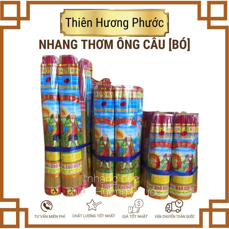 Nhang thơm ông câu ống 500g