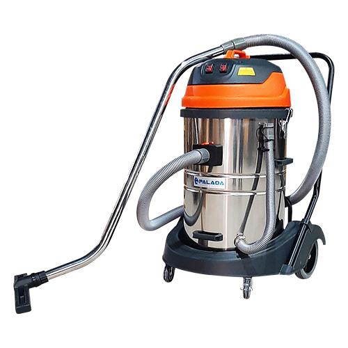 [Trả góp 0%]Máy hút bụi công nghiệp hút khô và ướt 2 motor công suất lớn Palada PD70 70 lít 2400W