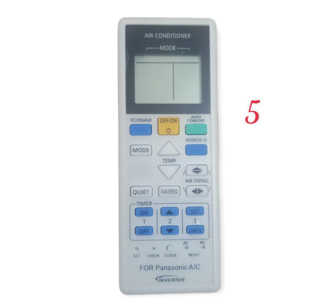 Điều khiển máy lạnh Panasonic nhiều loại / Remote máy lạnh Panasonic