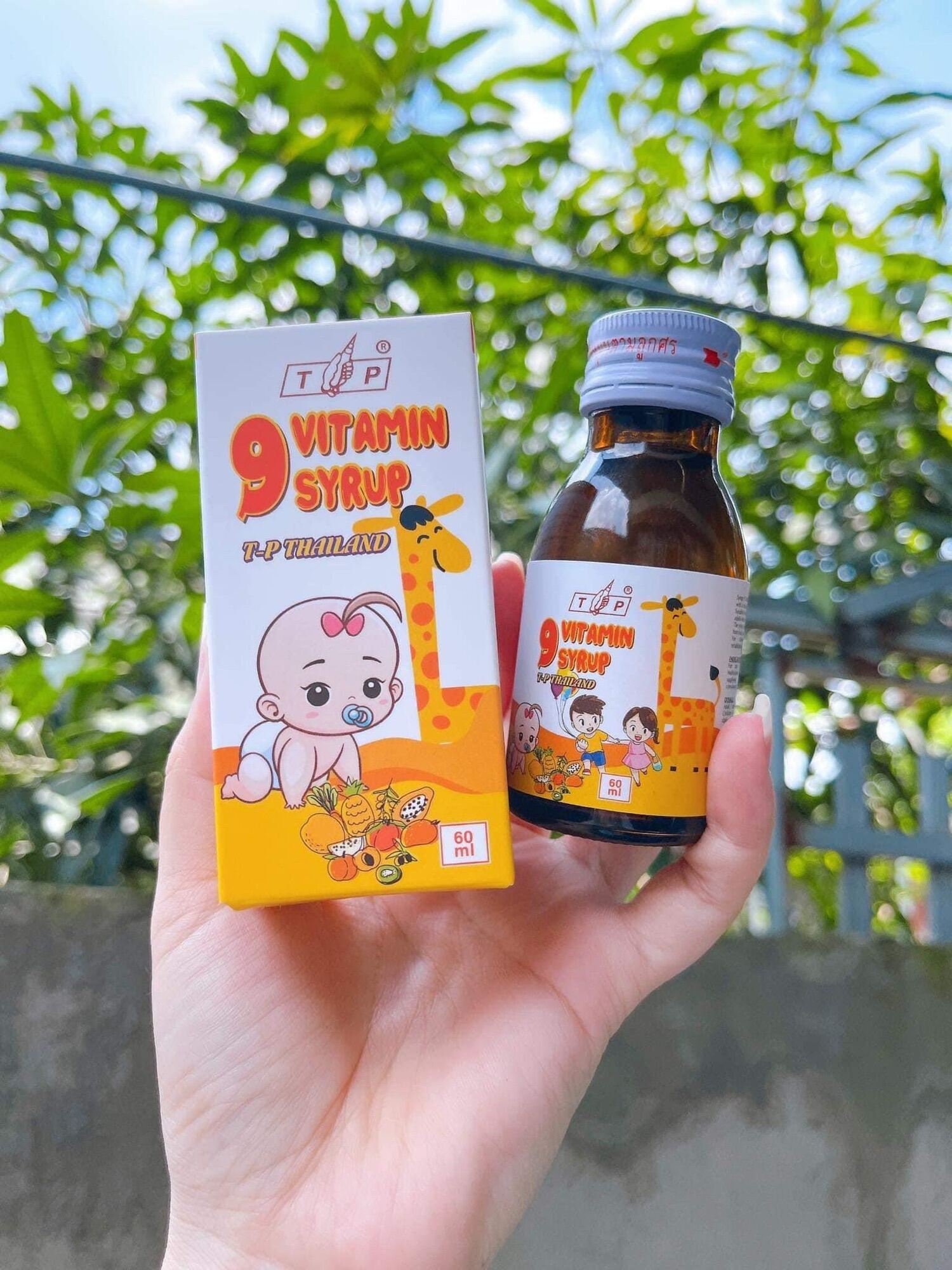 Siro ăn ngon 9 Vitamin TP Thái Lan