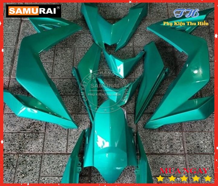 [HCM]Sơn Xịt Samurai Màu Xanh Kẹo - Mã Y017
