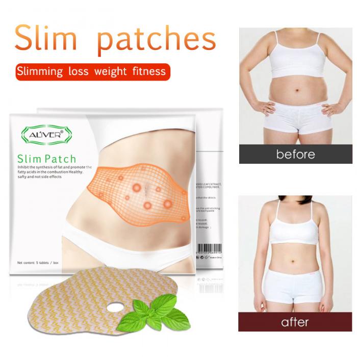 Miếng dán tan mỡ bụng/ Miếng dán làm tan mỡ/ Miếng dán tan mỡ bụng sau sinh Aliver 5 Miếng