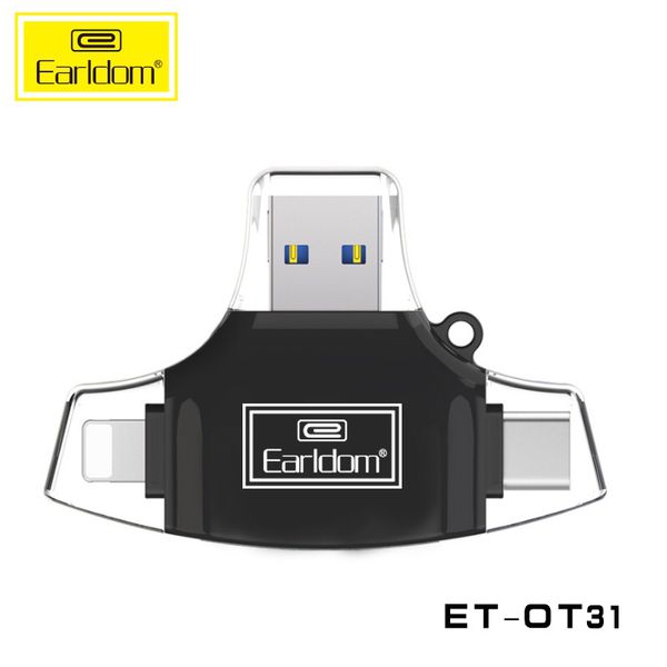 Đầu Đọc Thẻ Nhớ 3in1 OTG Earldom ET-OT31