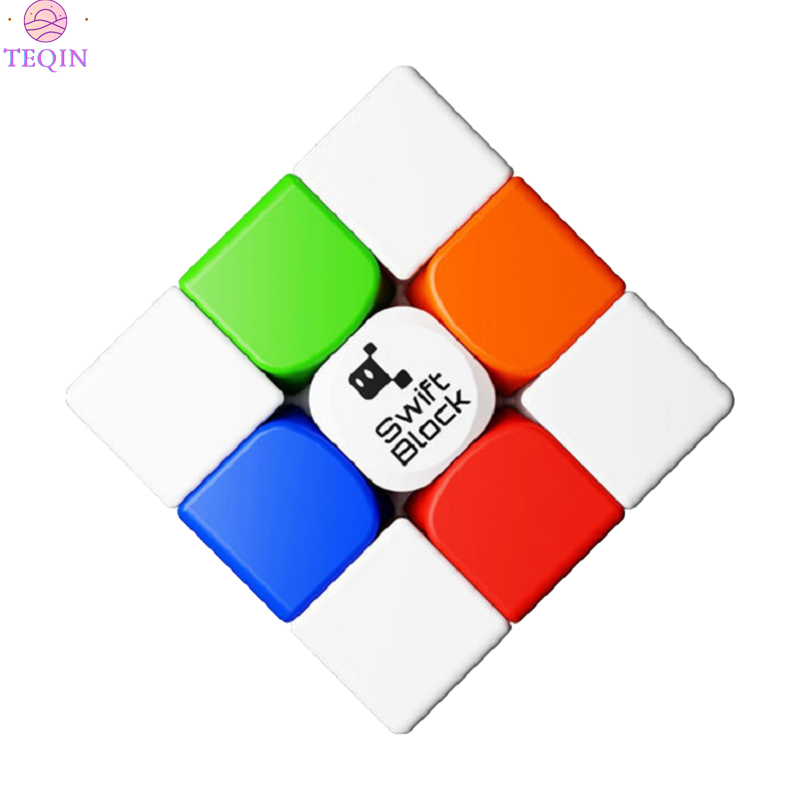 TEQIN Gan Swift Block 355s 3x3 Magnetic Magic Speed Cube Stickerless Professional Educational Toys Cubo Magico Puzzle