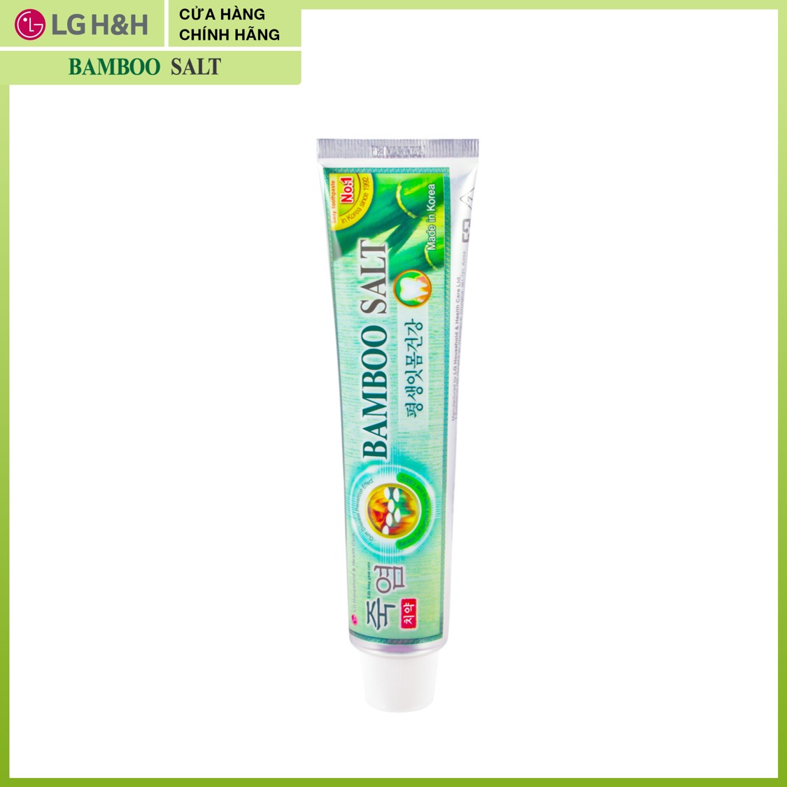 [LG Daily Beauty Official] Kem đánh răng Bamboo Salt Muối Tre 140g
