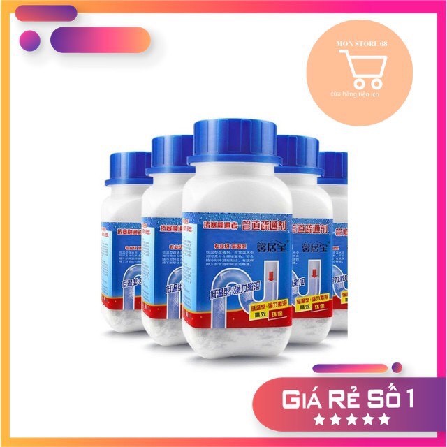 Bột thông cống đa năng nắp xanh