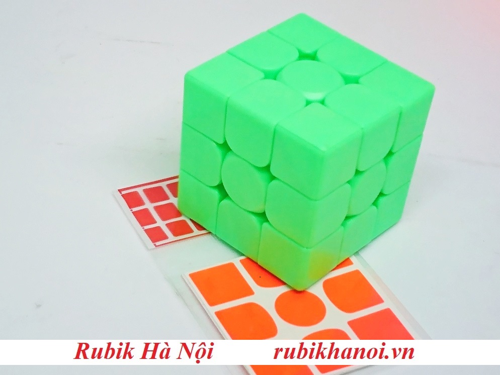 Bộ 6 Rubik Meilong Màu Kèm Sticker