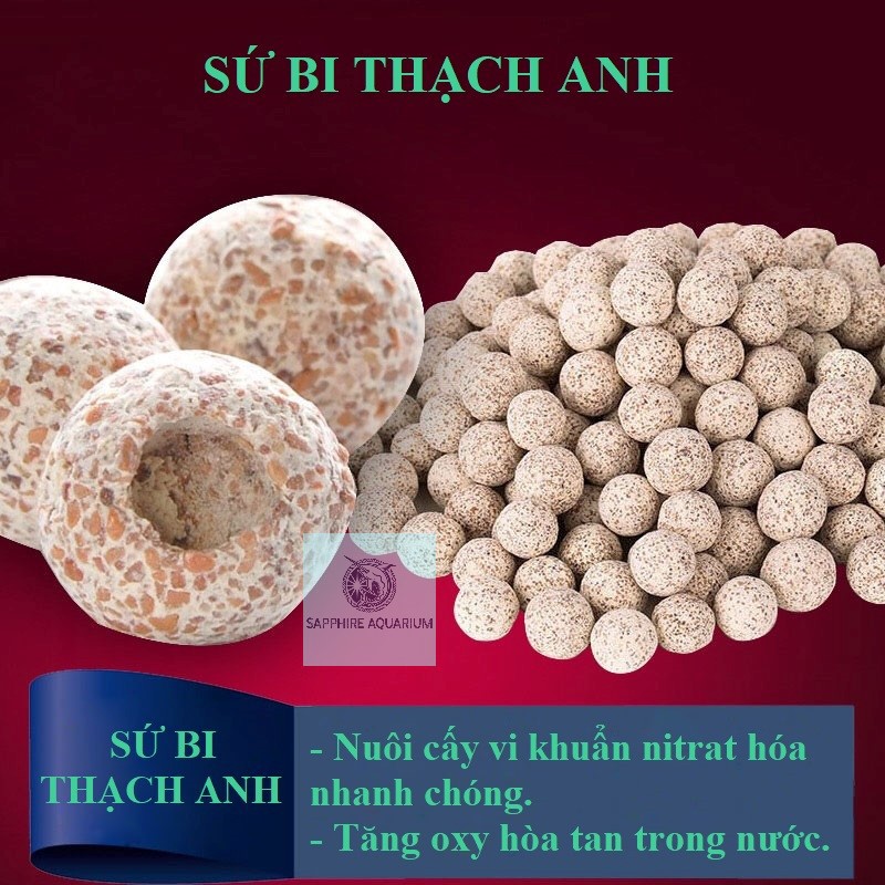 Sứ bi thạch anh/ sứ bi đài loan - 500gram