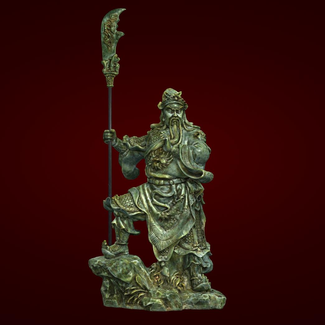Quan công đứng chống đao bé - QC 031