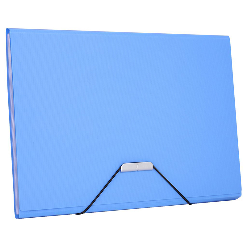 Cặp tài liệu a4 7 ngăn khóa chun 5554