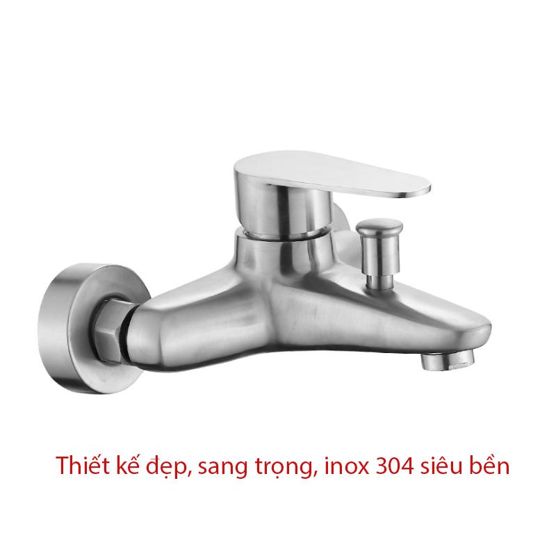 Bộ sen tắm nóng lạnh inox 304 SUS6832