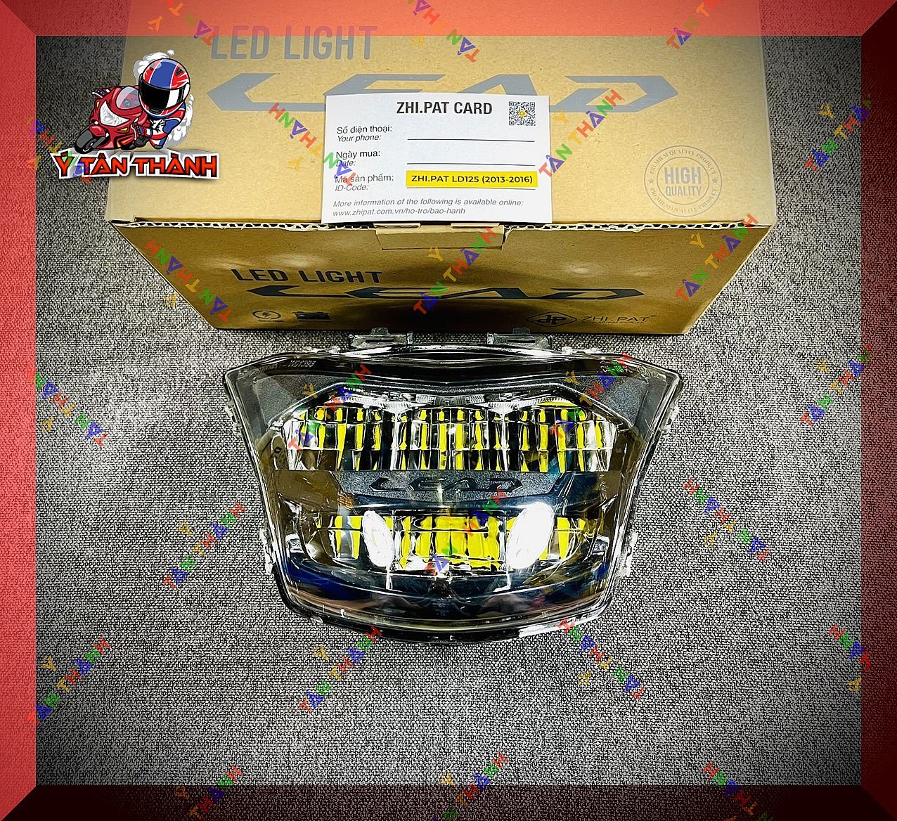 Đèn pha 2 tầng zhipat xe lead 2013-2016 ms23