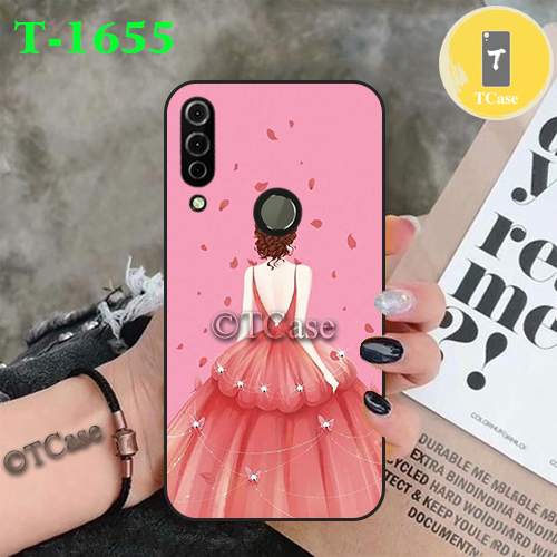 [HCM]Ốp lưng Vsmart Joy 3 dẻo đen in hình Cô gái