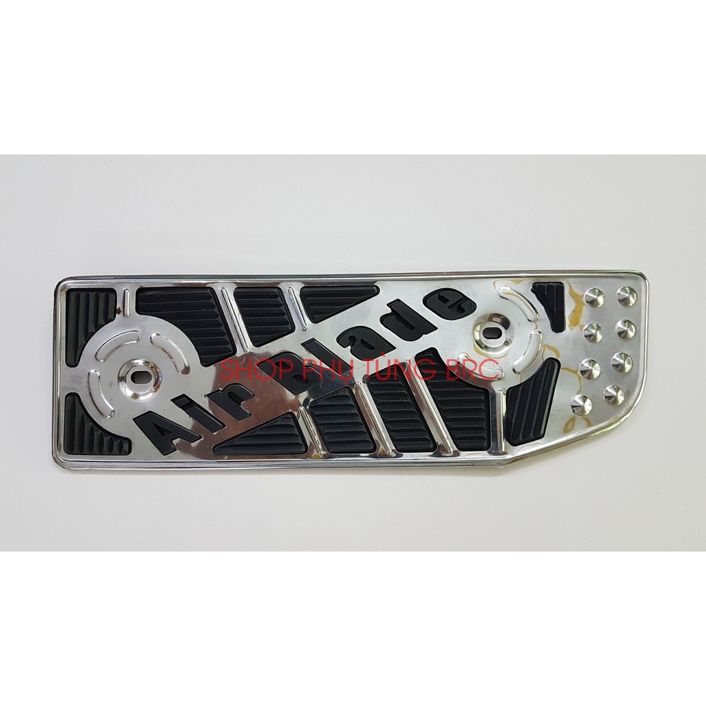 Thảm để chân inox xe AIRBLADE 2008, 2009, 2010