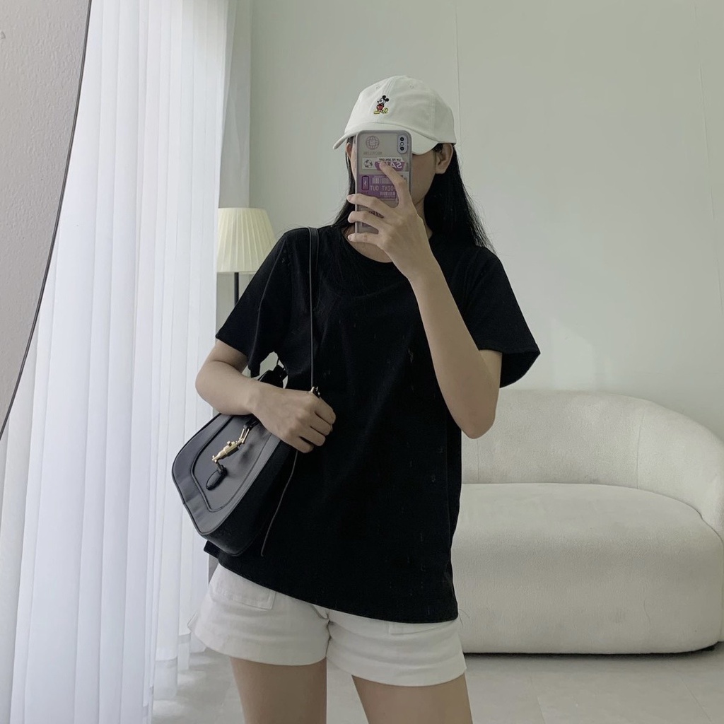 Áo Thun Trơn Form Babytee Nữ Chất Cotton Thoáng Mát Dễ Thương - babytee
