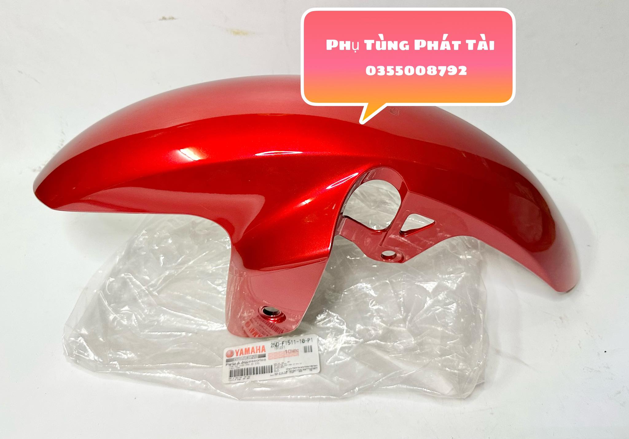 Dè trước exciter 150 led màu đỏ chính hãng yamaha