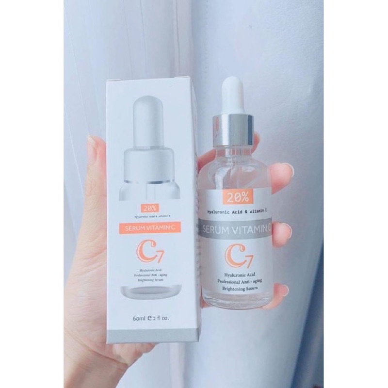 Serum Vitamin C Tế Bào Gốc C7 60ml - Mẫu mới