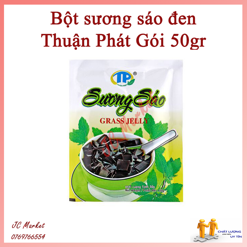 1 gói Bột sương sáo đen Thuận Phát Gói 50gr