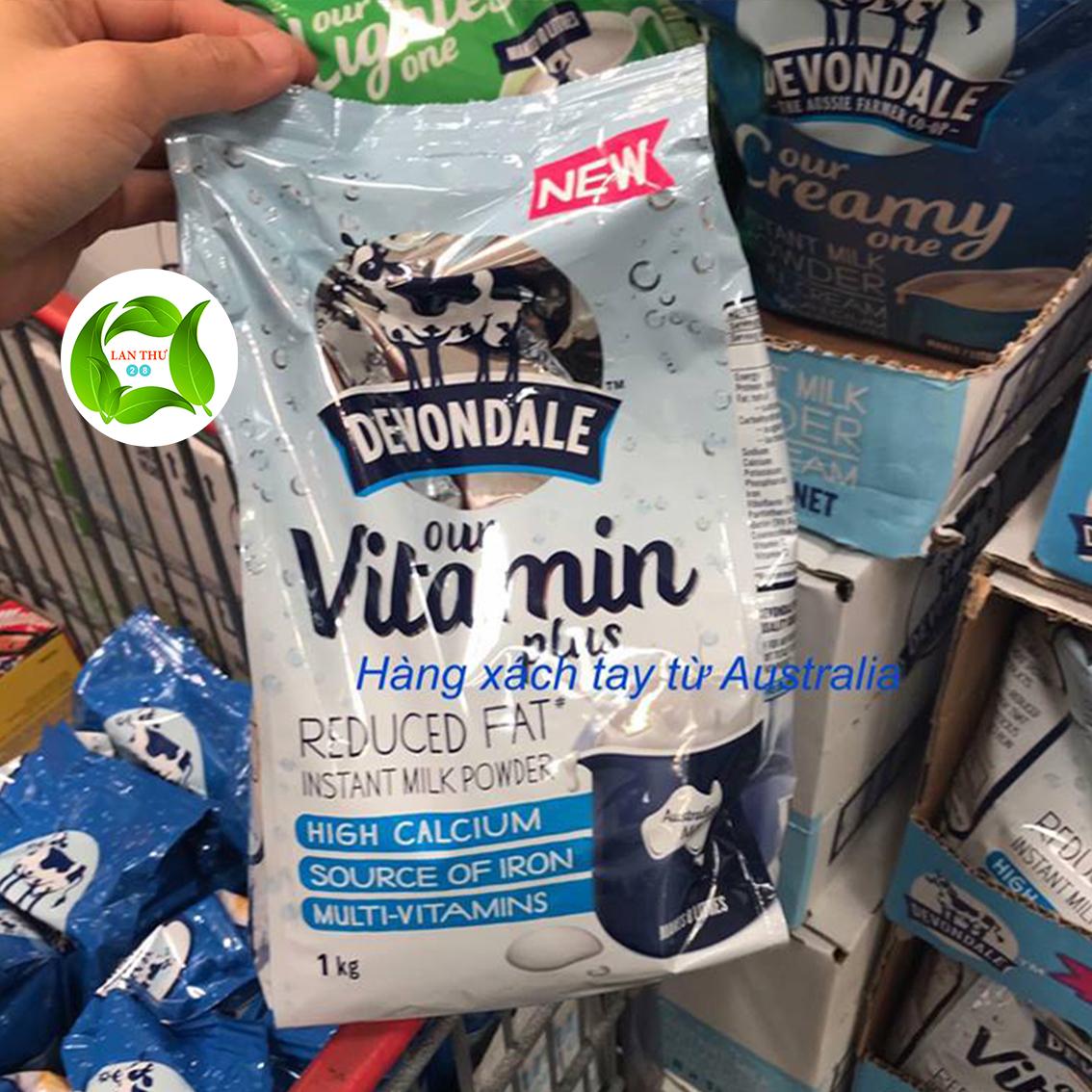 Sữa Tươi Devondale Our Vitamin Plus 1kg - Dạng Bột Mẫu Mới 2020