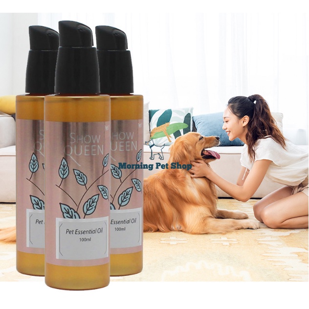 Tinh dầu dưỡng lông thú cưng Show Queen 100ml