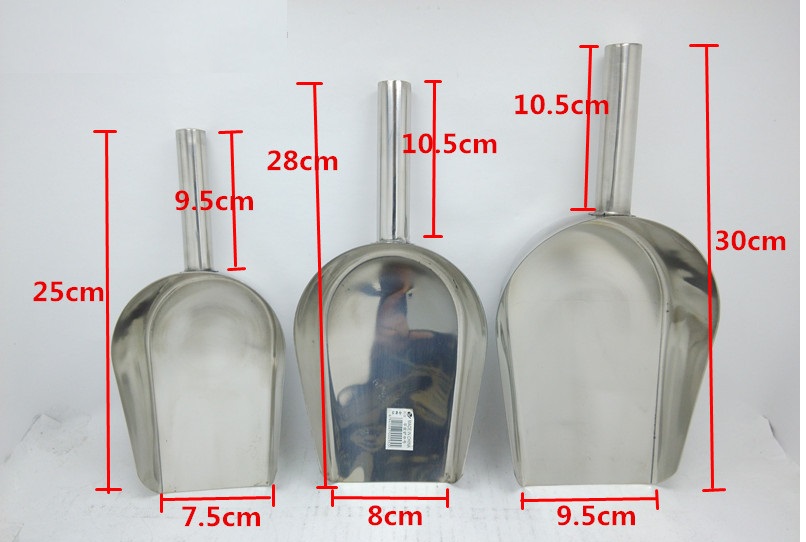 Xẻng inox xúc đá muỗng xúc cát xúc đất