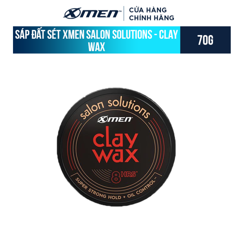 Sáp đất sét Xmen Salon Solutions - Clay Wax 70g nhập khẩu