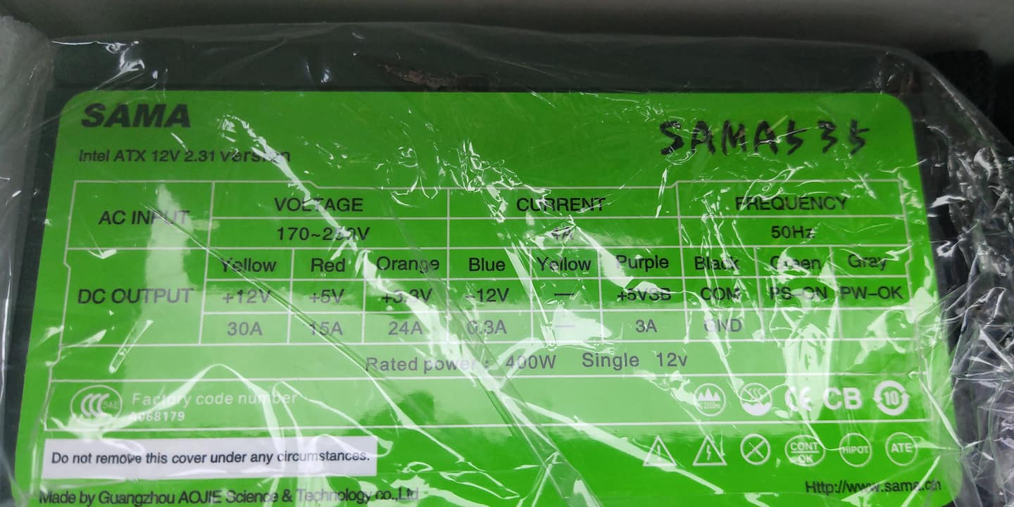 Nguồn CST Sama 535 - 400W (BH 36th)