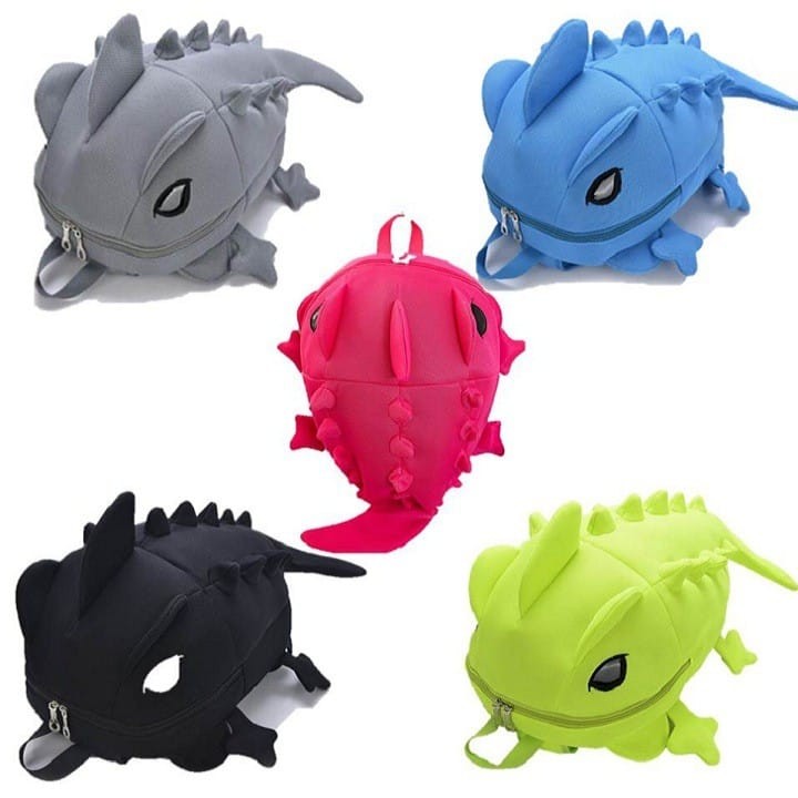 Balo khủng long siêu cute đầy đủ màu sắc