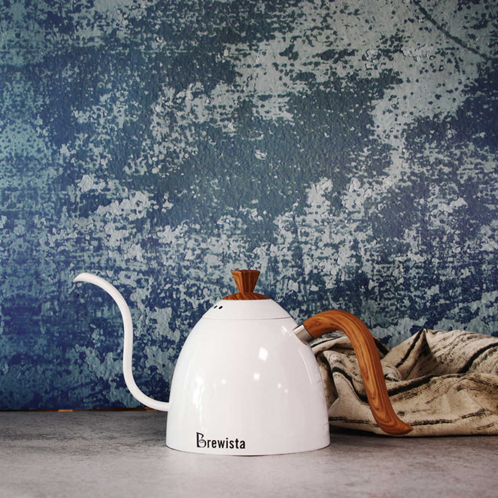 Ấm rót cà phê pour over Brewista 700ml - Màu trắng