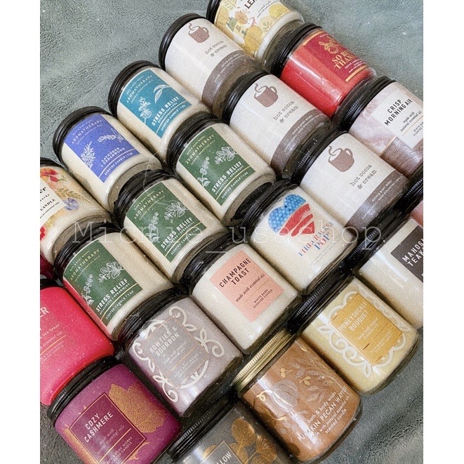 [ AUTH MỸ] NẾN 1 BẤC BATH & BODY WORKS