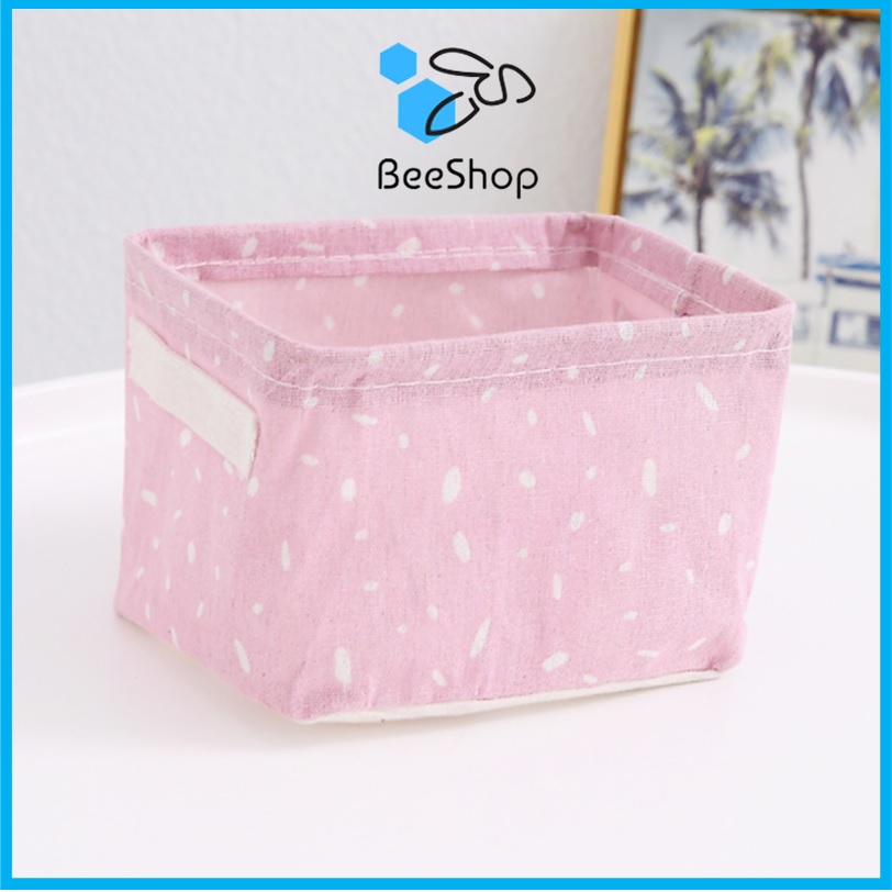Giỏ vải đựng đồ đa năng size 20x16x14cm