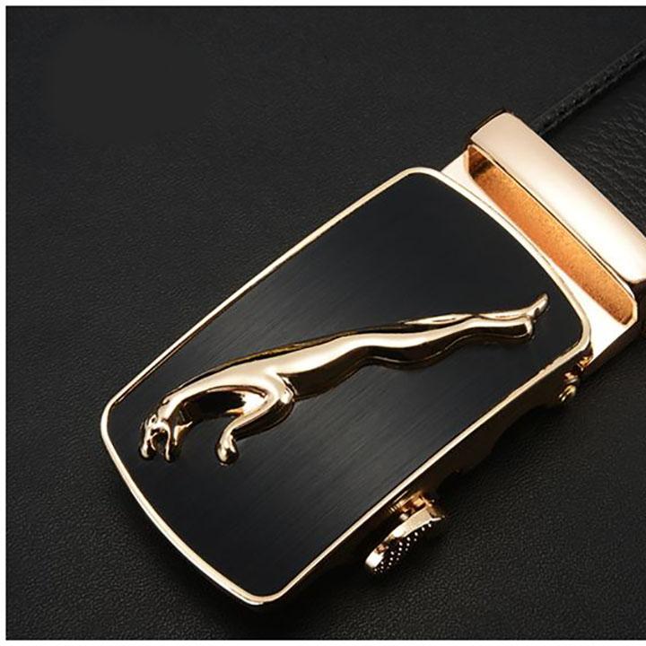 Men's sexy secret black solid leather belt