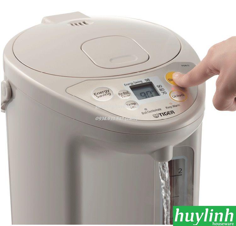 [HCM][Trả góp 0%]Bình thủy điện Nhật Bản Tiger PDR-S40W - 4 lít