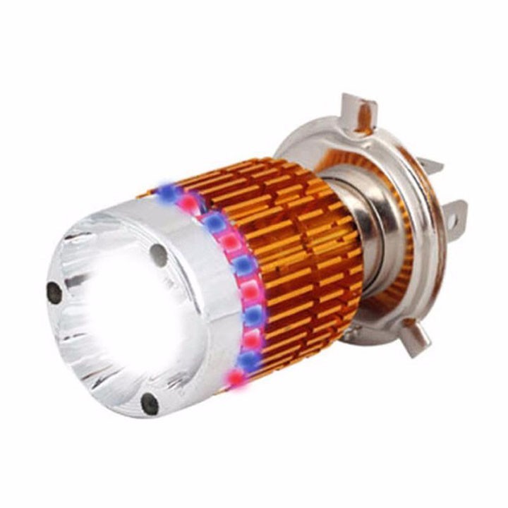 [HOT] Đèn pha Led chân H4 7 Màu