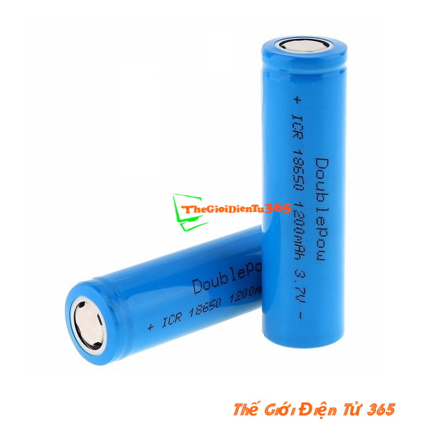 Pin Sạc Lithium 18650 Doublepow - 3.7V 1200mAh