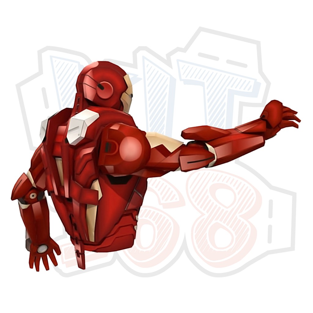 Mô hình giấy Marvel Avenger Robot Iron Man Mark VII