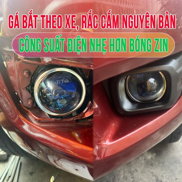 Bi gầm Led Ford Ranger Fujitek 3.0 inch