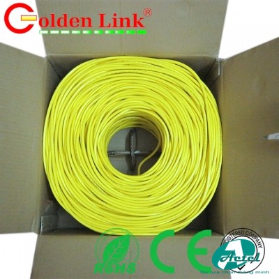 Cáp mạng Golden Link UTP SFTP CAT6 50M 100M ( Bấm sẳn 2 đầu)