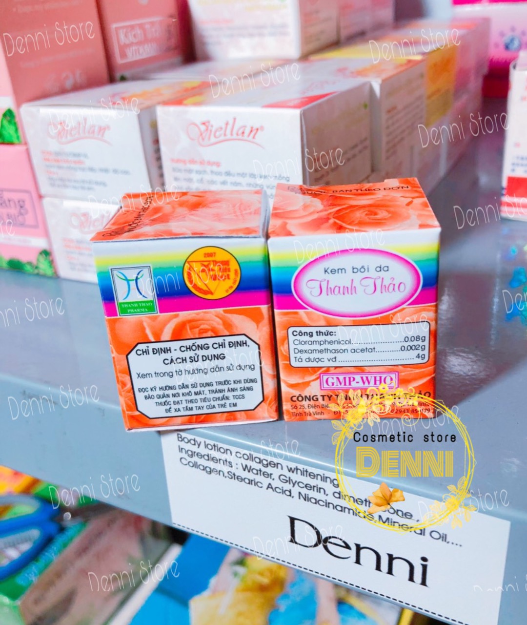 Hộp Kem Tẩy Nám Thanh Thảo Loại Xịn - Kem Thanh Thảo - mỹ phẩm Denni