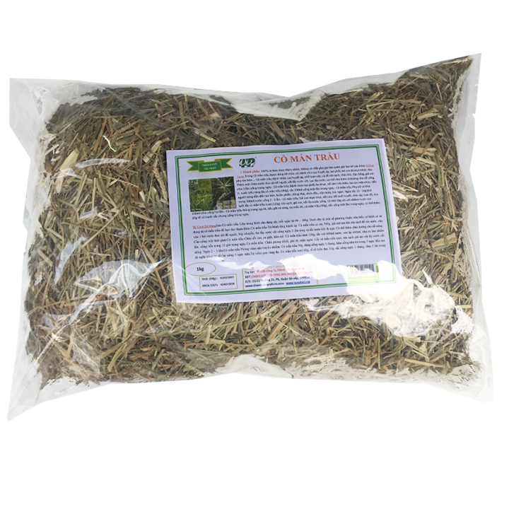 Cỏ mần trầu khô 1kg (thơm, sạch), Trà cỏ mần trầu - tấn phát