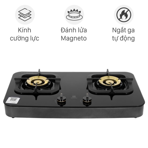 99% new arrival original Electrolux etg7286gkr gas stove + Gift gas strip with heater, auto gas shutdown