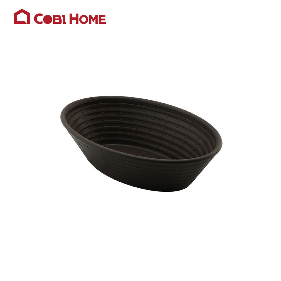Rổ nhựa đựng thực phẩm, màu nâu cobi horeca mã pp1523fb brown