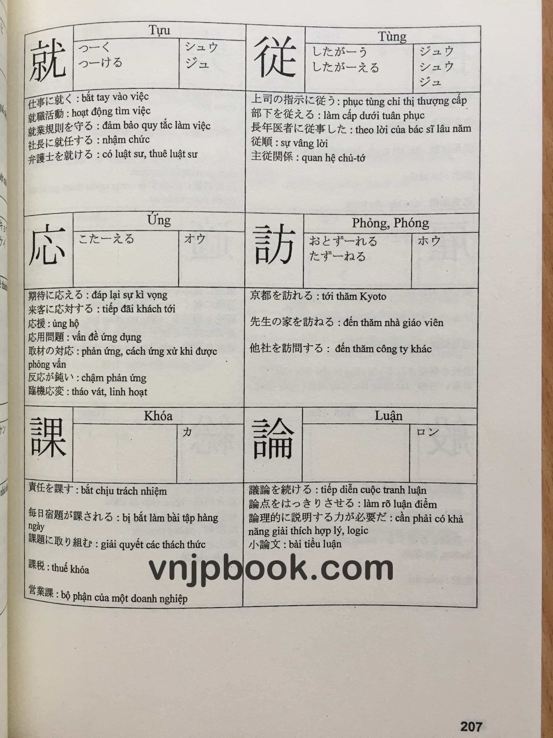 Kanji Masuta N2 – Bản dịch tiếng Việt