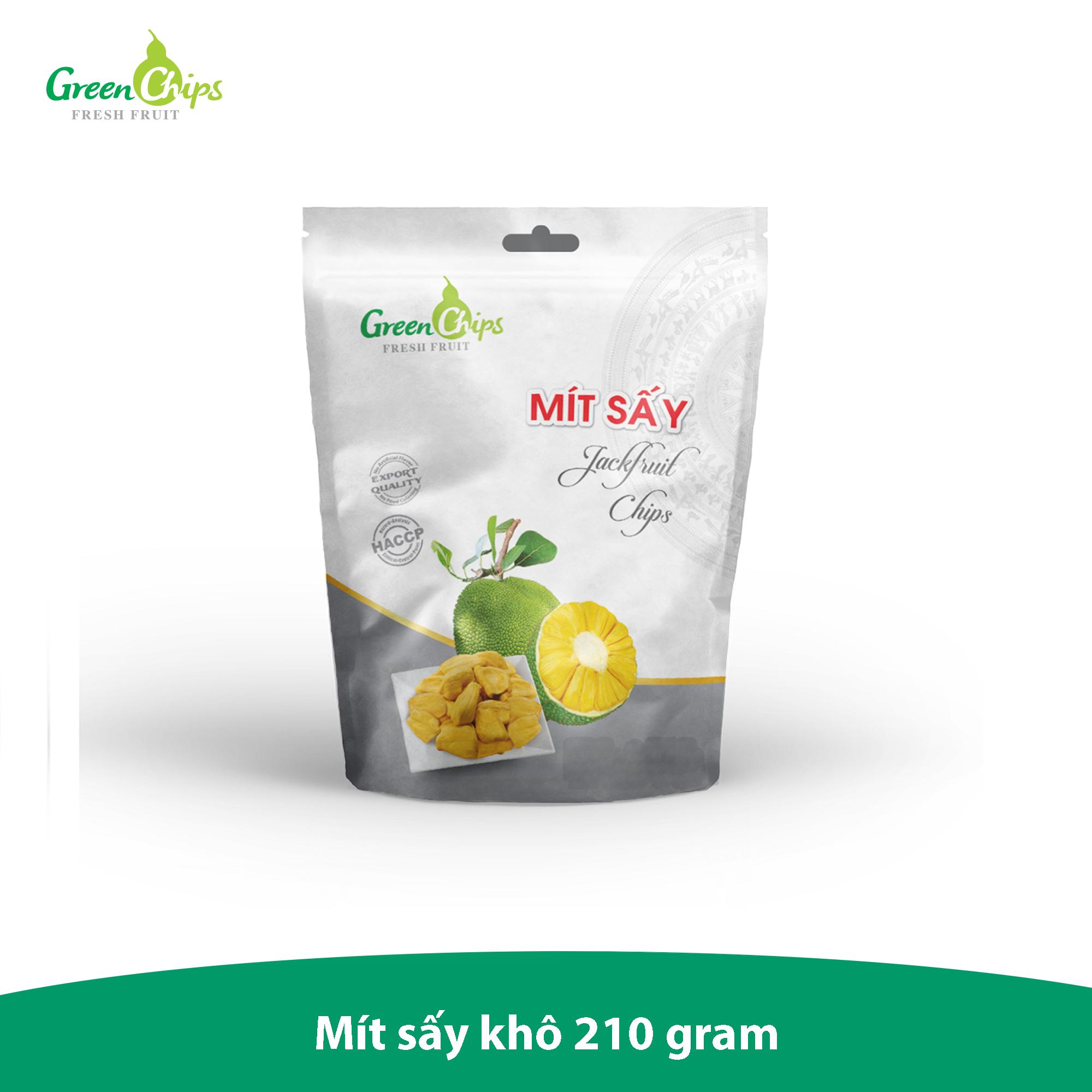 Mít sấy 210 gram  - Green Chips