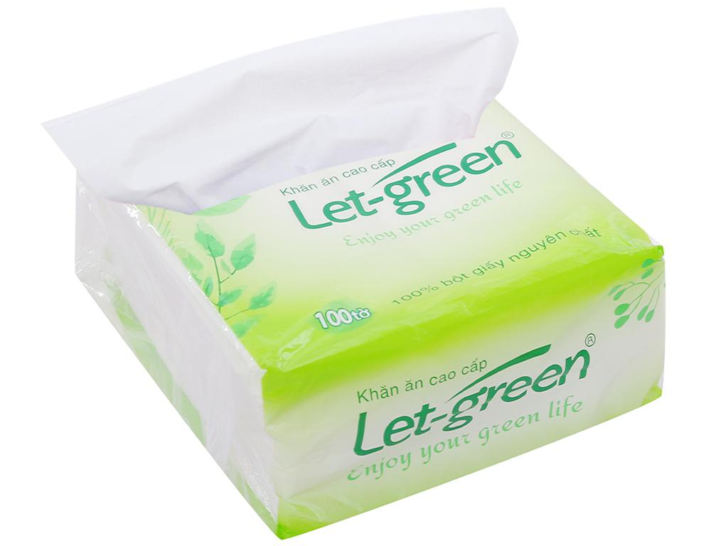 Combo 06 gói Giấy Đa Năng Let - Green 100 Tờ