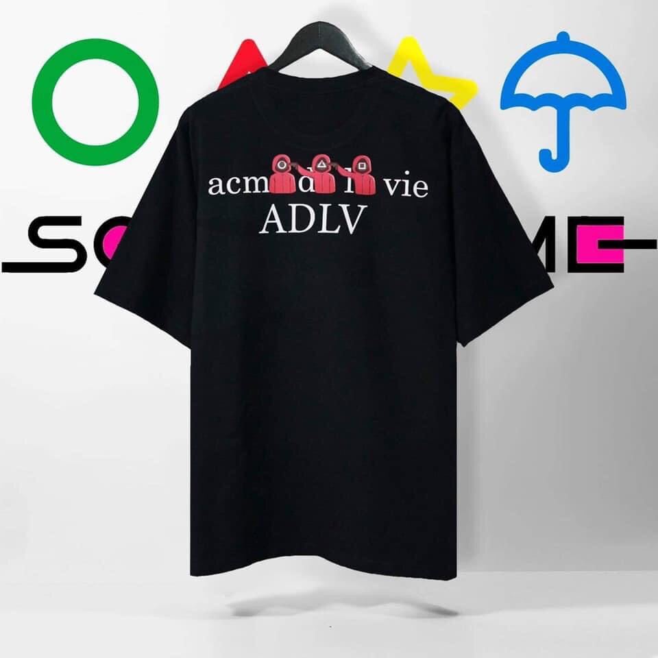 Áo thun ADLV squid game Levant unisex form rộng cotton 100%