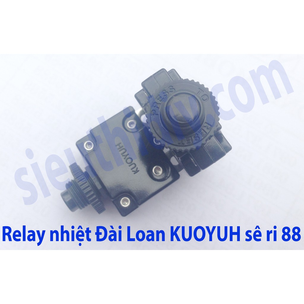 Rơ le relay 3-13a cầu chì nhiệt đài loan kuoyuh chính hãng sê ri 88