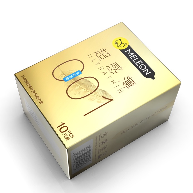 Bao Cao Su Siêu Mỏng 001 - Hộp 10 Cái