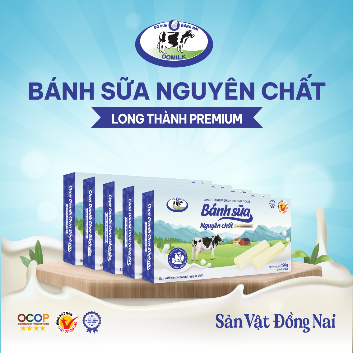 COMBO BÁNH SỮA NGUYÊN CHẤT